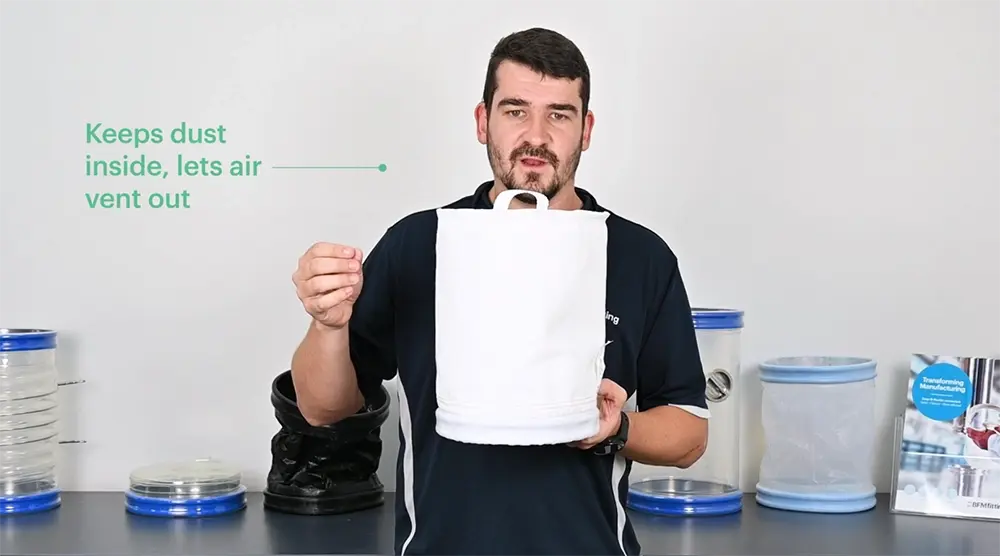BFM FM1 Breather Bag Helps Ventilate Your Process